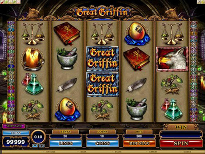 great griffin video slot