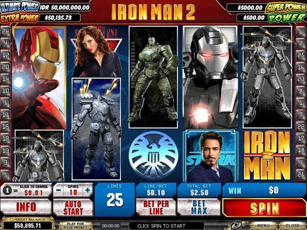 Iron Man 2 online slots