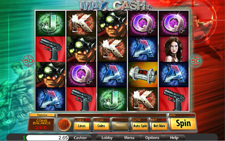 max cash slot machine