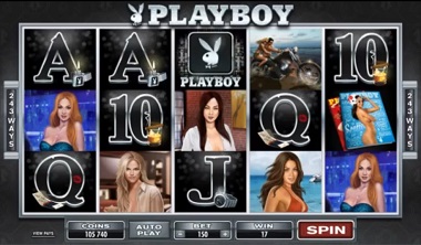 playboy video slots game